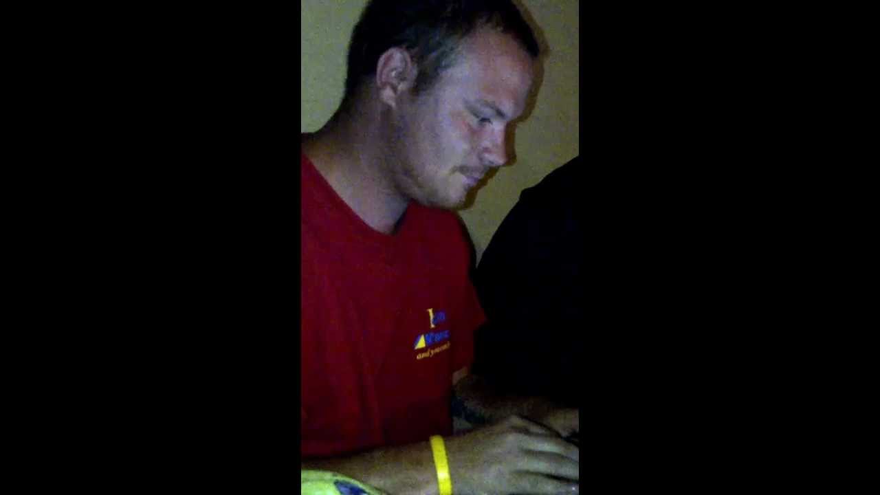 Chris Hazel singing lollipop