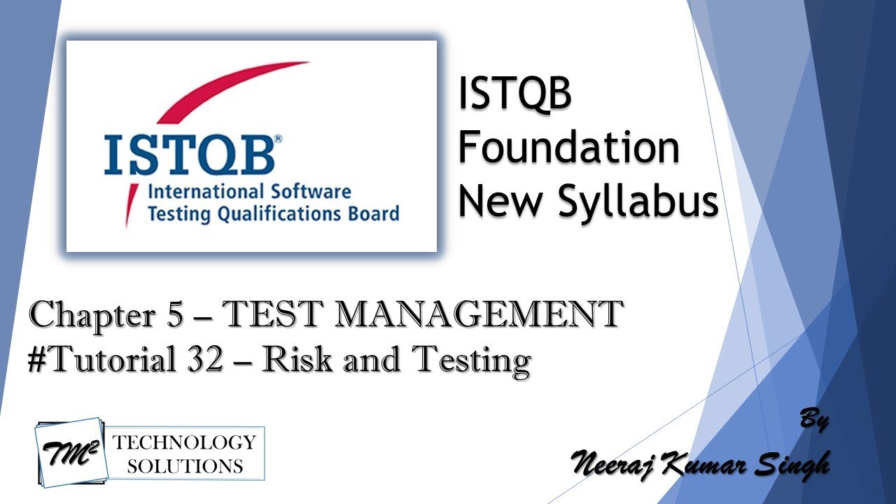 ISTQB Foundation Level | 5.5 Risk and Testing | Project Risks vs Product Risk | ISTQB Tutorials