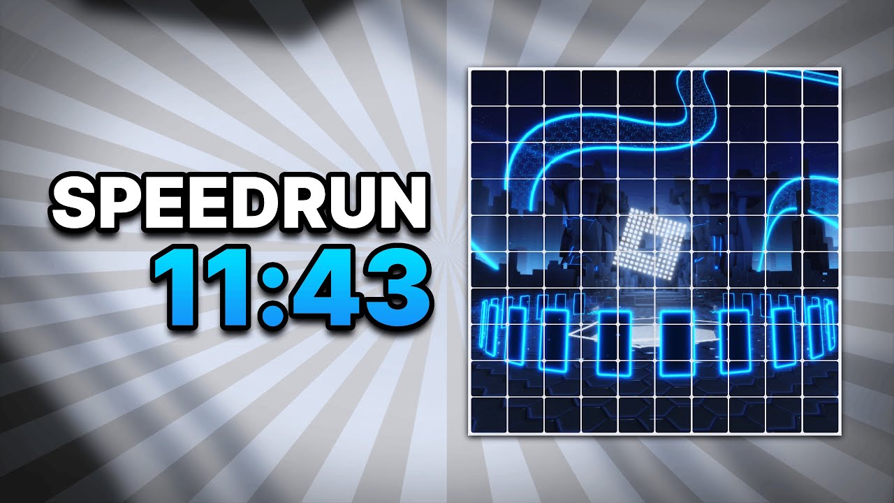 Tile Zone Puzzle Speedrun [The Hunt: Mega Edition]