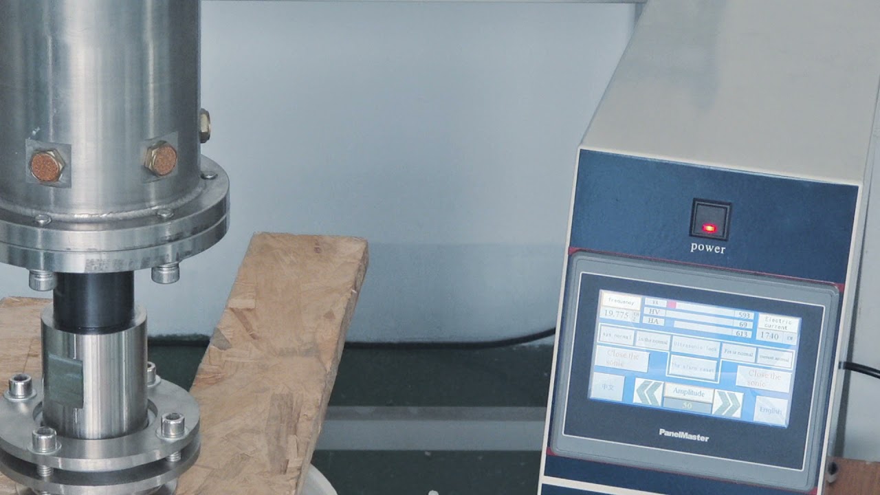 ultrasonic mixing equipment stability test
