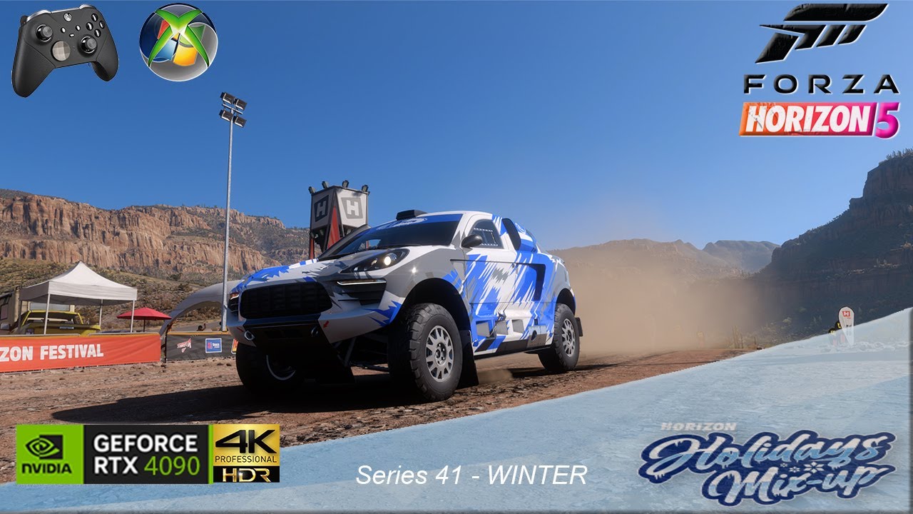 Forza Horizon 5 Rally adventure Seasonal championship Shifting gears series 41 winter festival playl