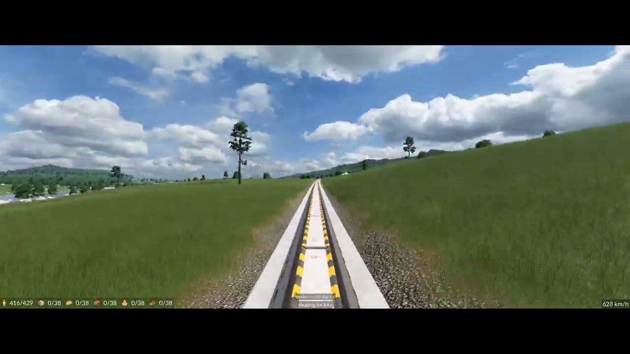 Transport Fever 2 | Maglev 720 km/h Bærum to Alta (and Back)