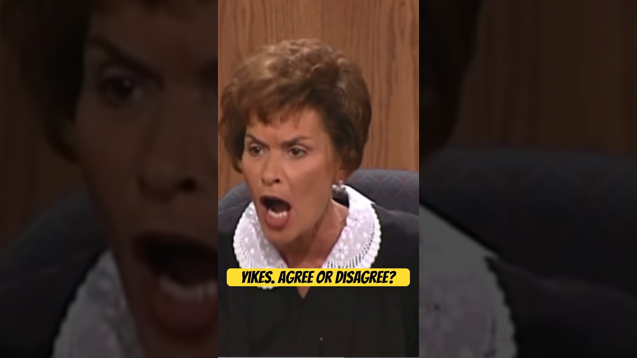 Judge Judy shuts down young Polygamist.