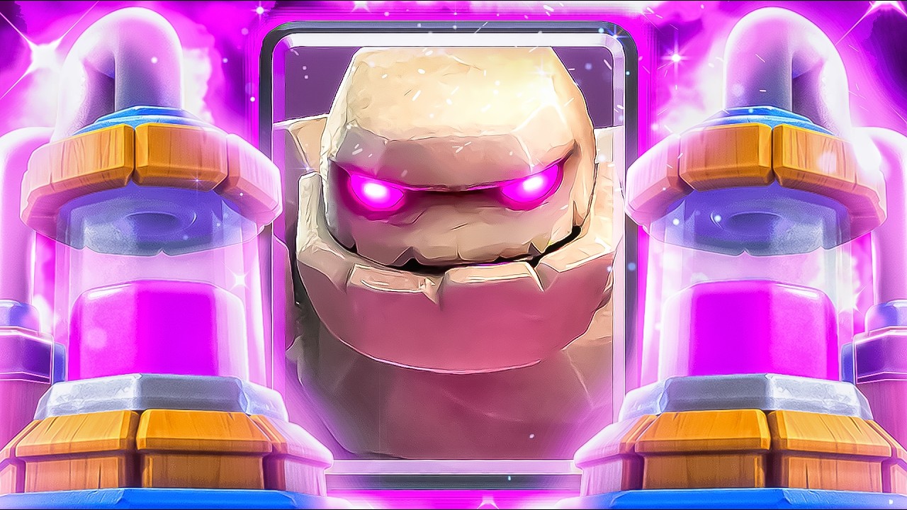 EASILY ESCAPE MID LADDER With This GOLEM Deck! 😈