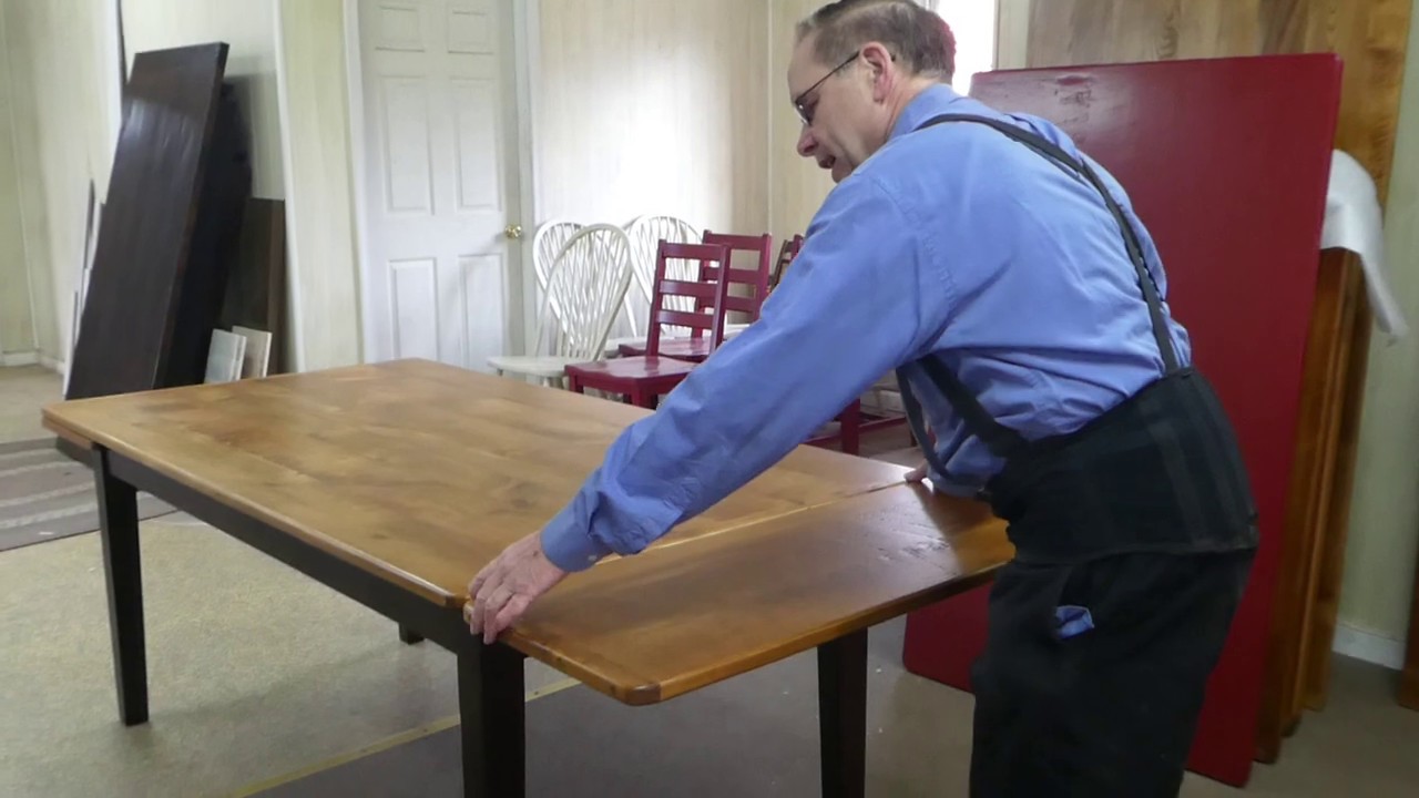 Stow leaf extension table