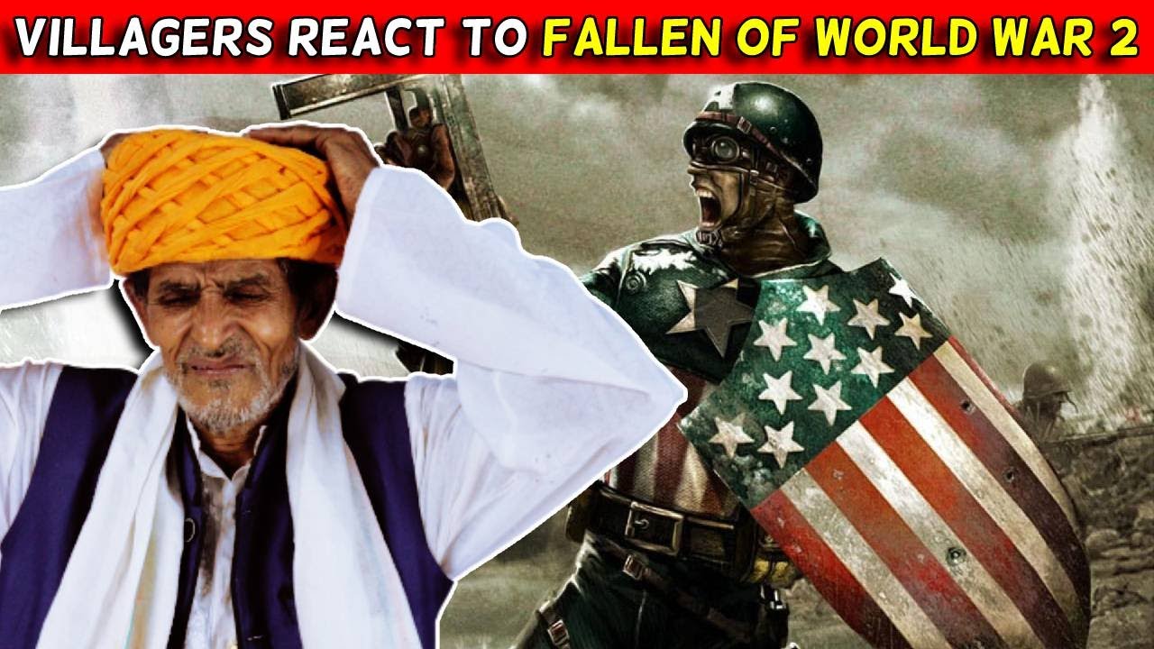 Villagers React To The Fallen of World War II  ! Tribal People React To The Fallen of World War II