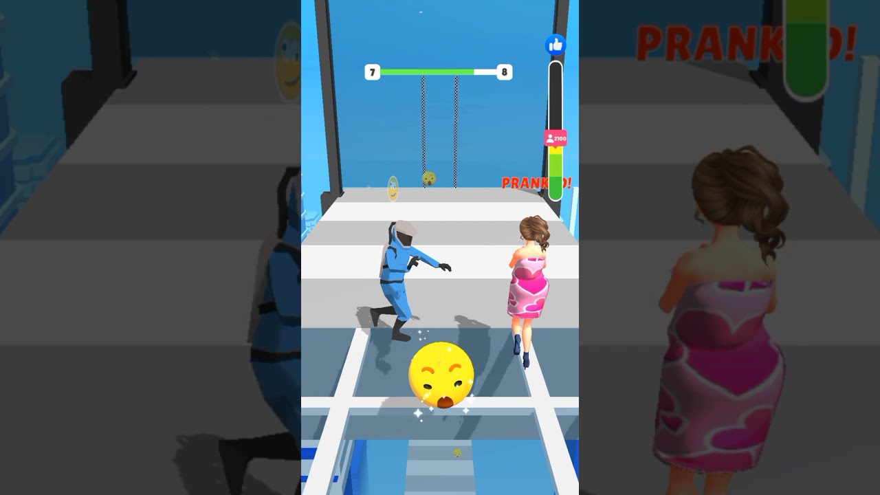 Best Funny Flash Runner Game #shorts #games #gameplay #funny #best #run #satisfying #walkthrough