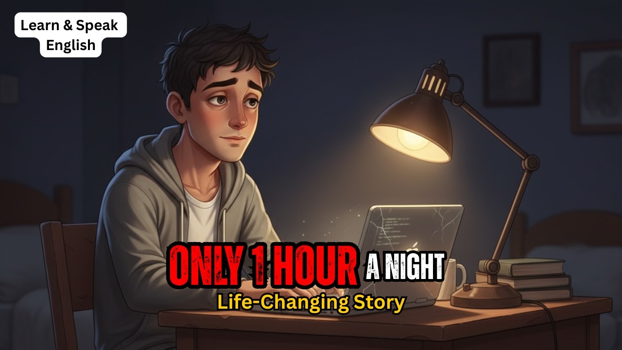 One Hour Every Night — The Silent Habit That Rebuilt His Entire Life | Motivational Story In English