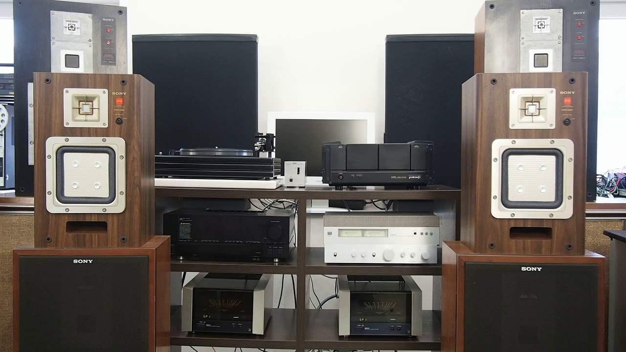 SONY APM-22ES \39,000(1台、1984年頃)