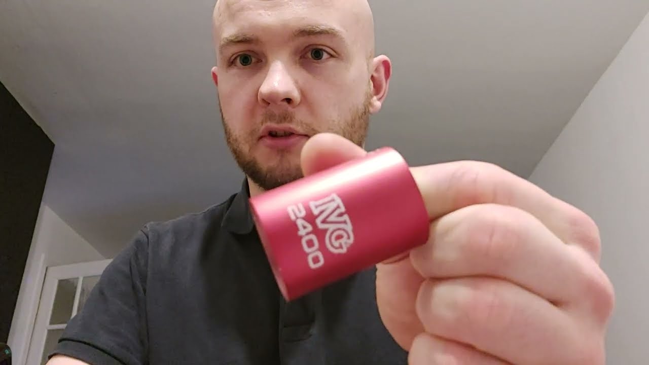IVG 2400 disposable vapes are rechargeable.