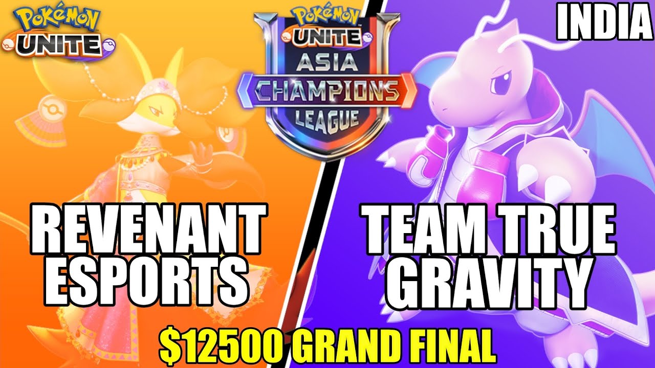 Revenant Esports vs Team True Gravity - $12500 GRAND FINAL ACL 2024 India Playoffs | Pokemon Unite