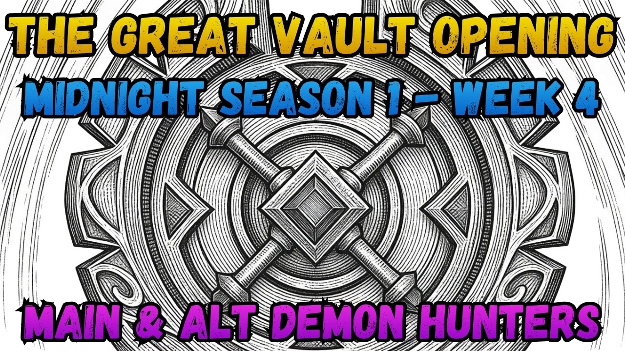 Открытие Great Vault, 4-я неделя | Double DH Vaults | Midnight, 1-й сезон