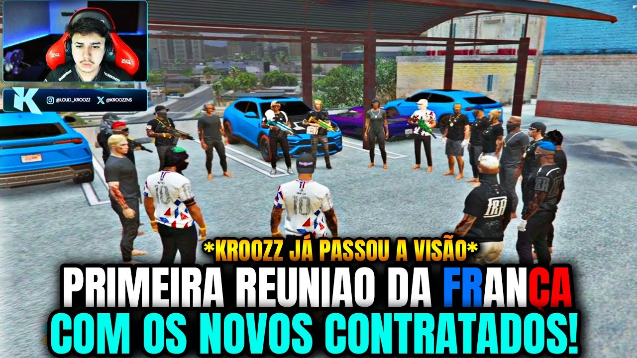 PRIMEIRA REUNIÃO DA FRANÇA COM OS NOVOS CONTRATADOS!! KROOZZ JÁ MANDOU PAPO!!