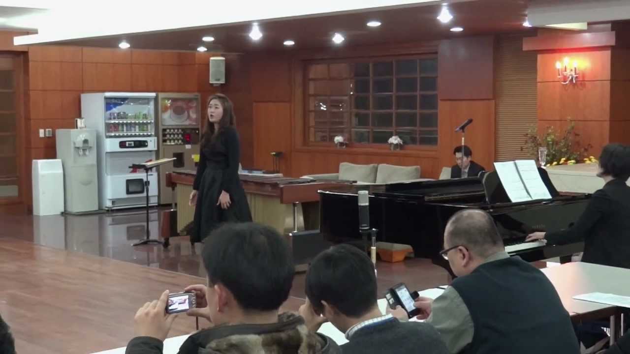 Puccini O mIo babbio caro 풋치니 오폐라 소프라노 최선미 소음악회 2013, 1. 10