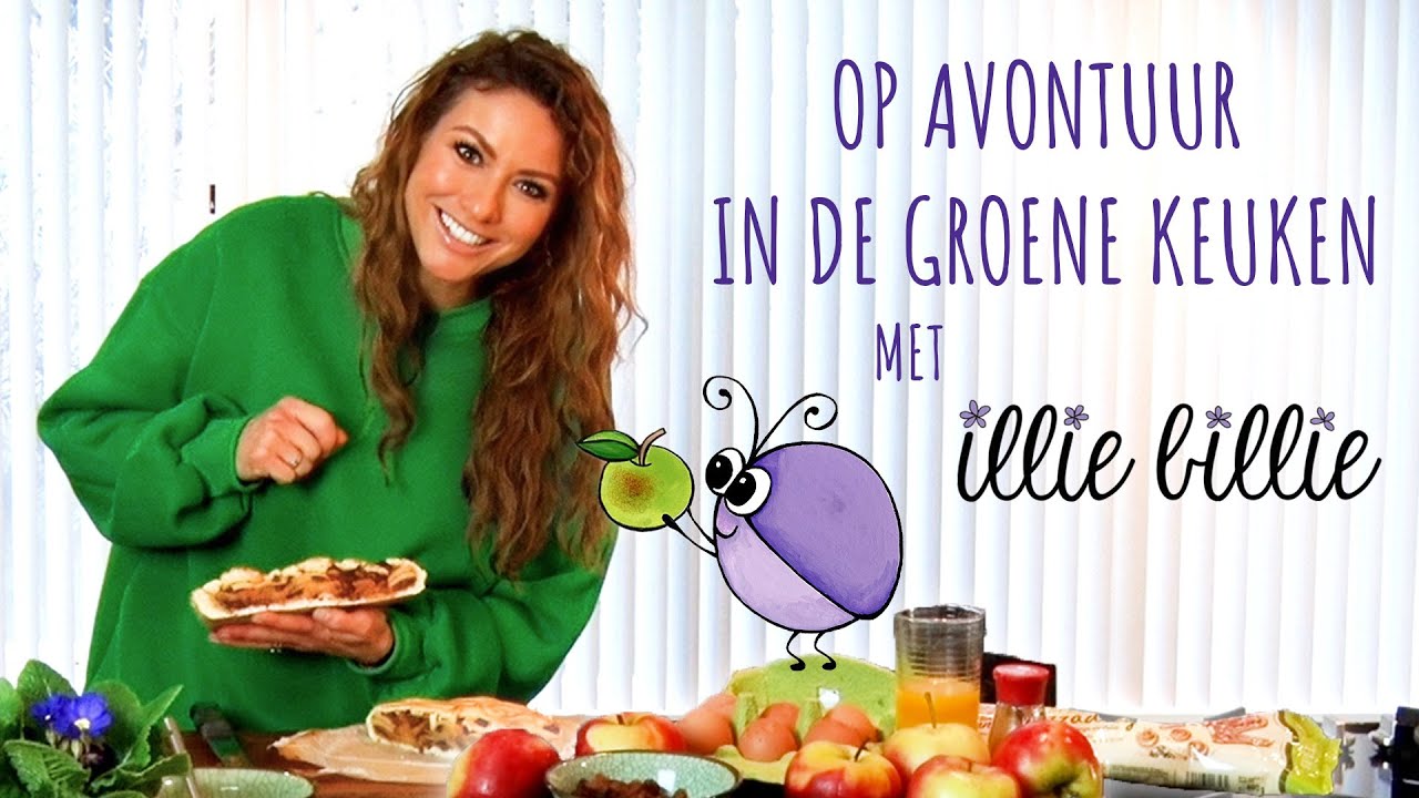 Jessica en illie billie maken samen een Appelvlaai