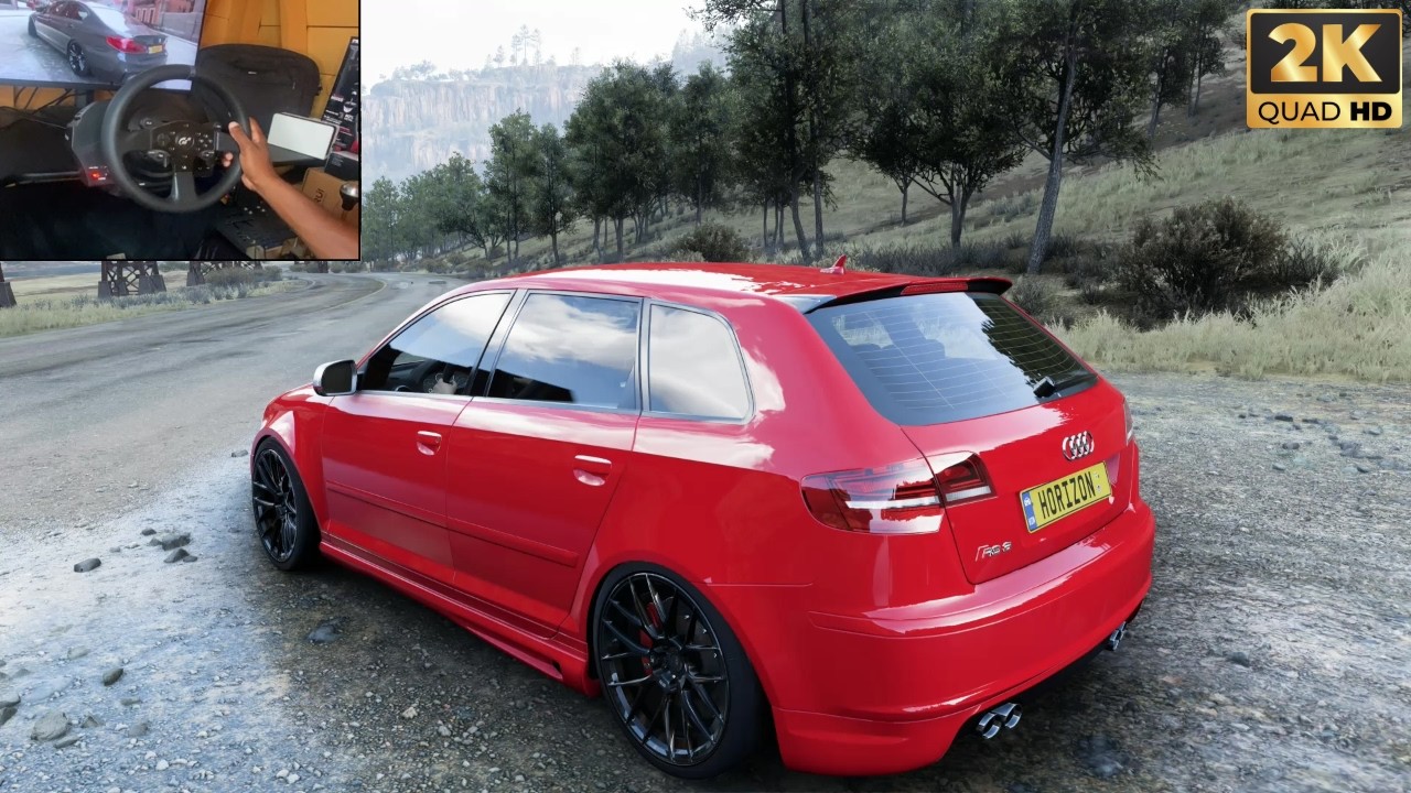 1270HP Audi RS 3 Sportback - Forza Horizon 5 | Thrustmaster T300RS Steering Wheel Gameplay
