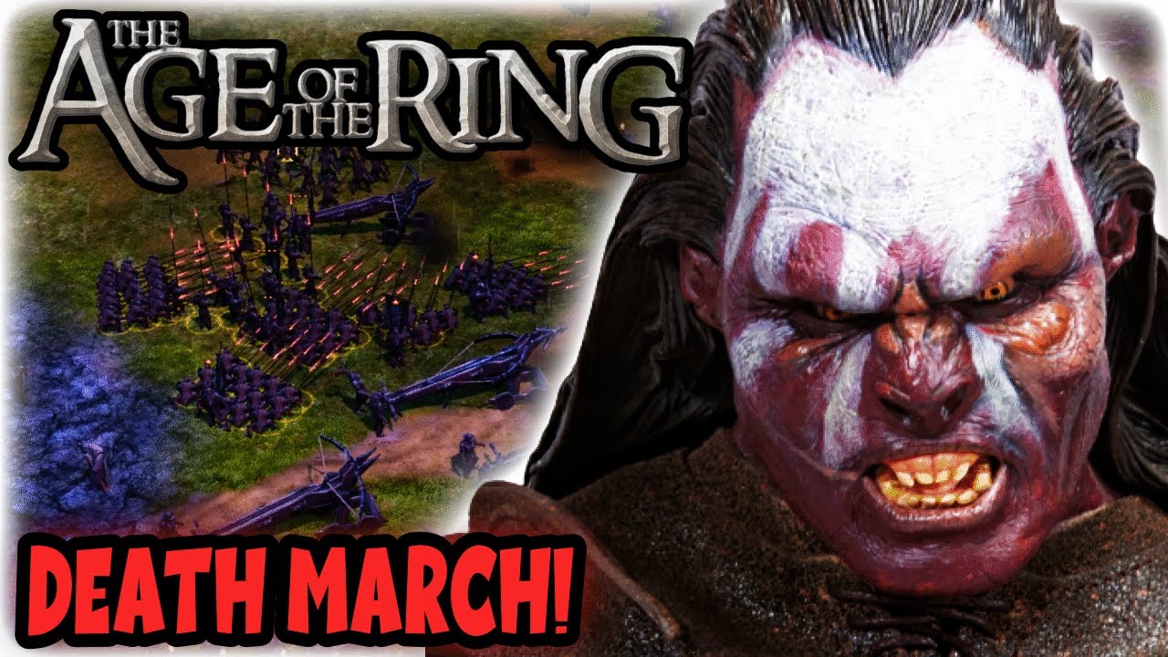 Isengard VS Rohan Deathmarch Difficulty | 1K Resource Start | Age of the Ring | No Commentary