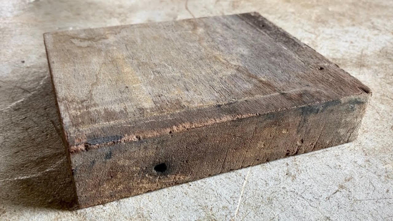 INCREÍBLE lo que se puede Hacer con un Trozo de Madera Vieja