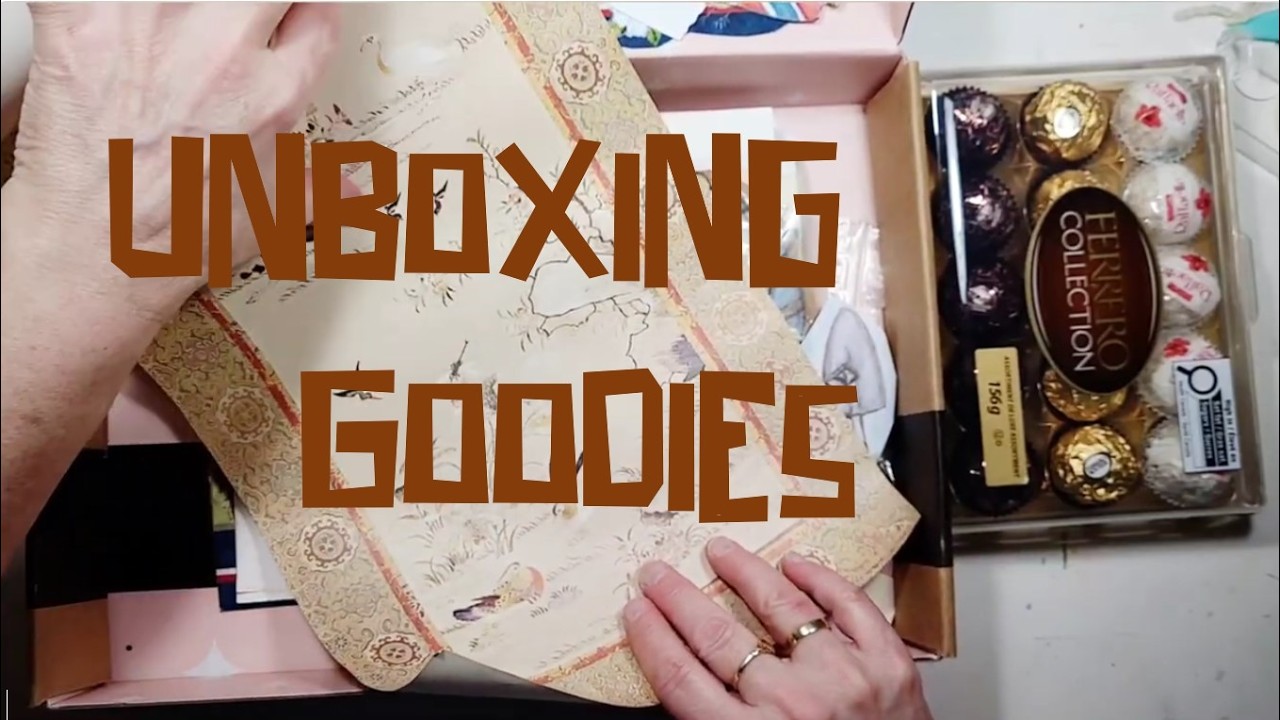 Unboxing Goodies With Special Guest Appearance... ✨️ 
