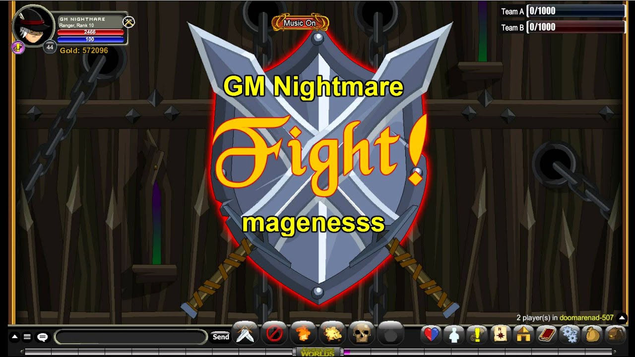 AQWPVP - GM Nightmare vs Magenesss