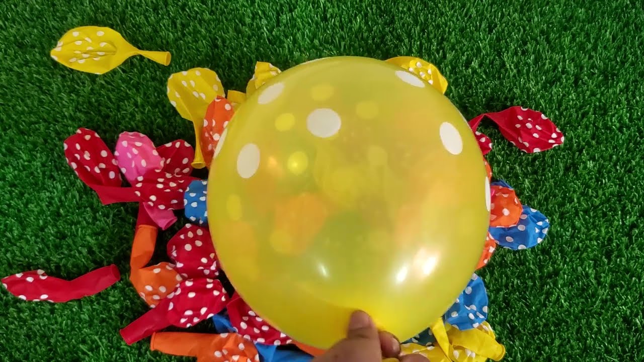 Satisfying Asmr Unboxing Colourful Balloon 