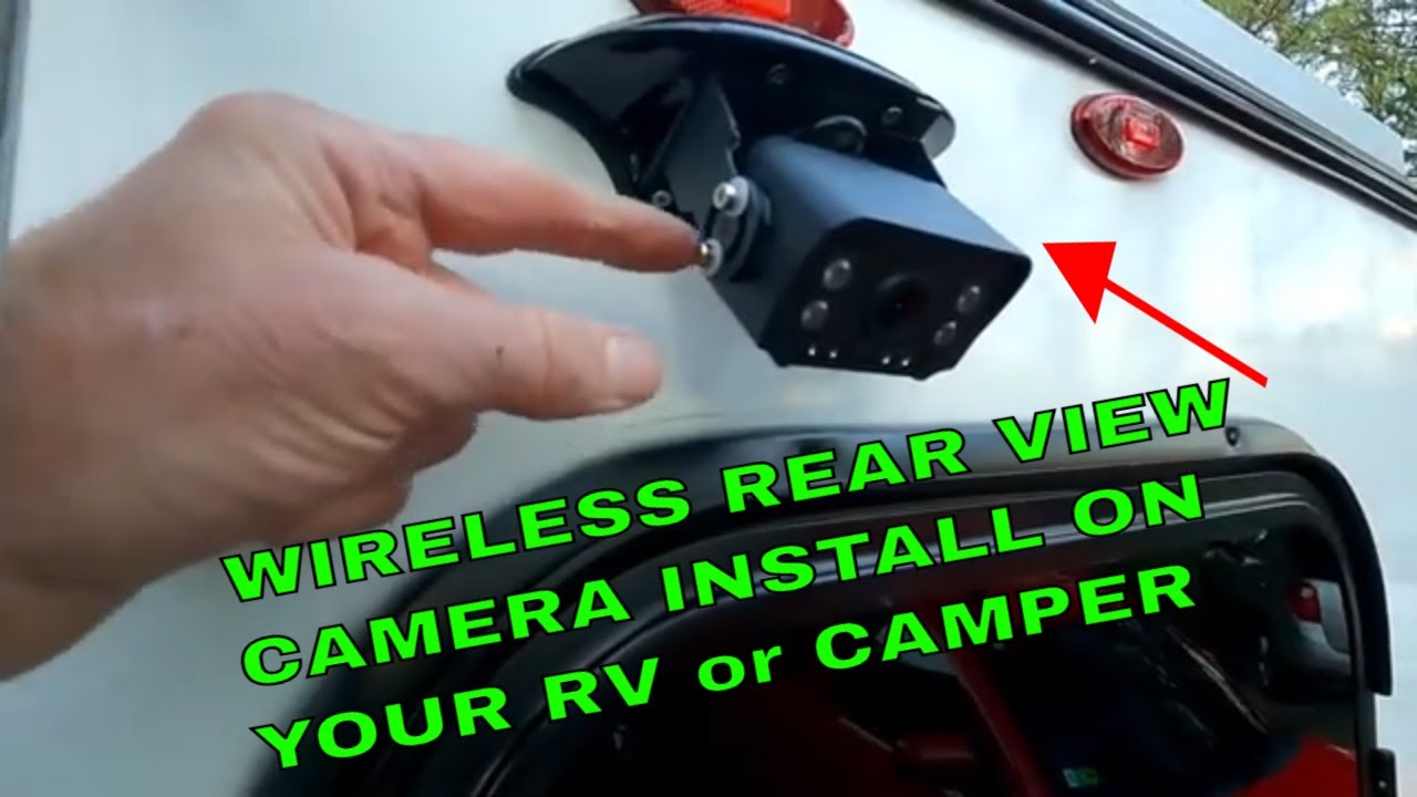 Wireless Rear View Camera install on my Rpod 153 or any RV