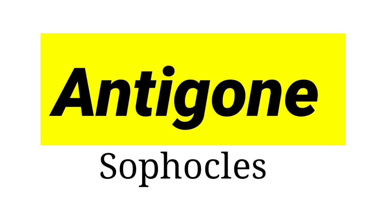 Antigone Play by sophocles in hindi #oedipus