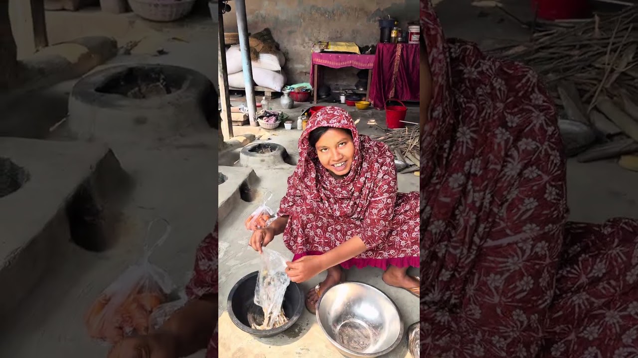 আমার রক্ত কম তাই সে অনেক মাছ কিনে এনেছে