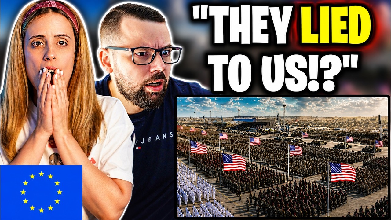 European Couple Reacts to What They Never Told Us About the US Military