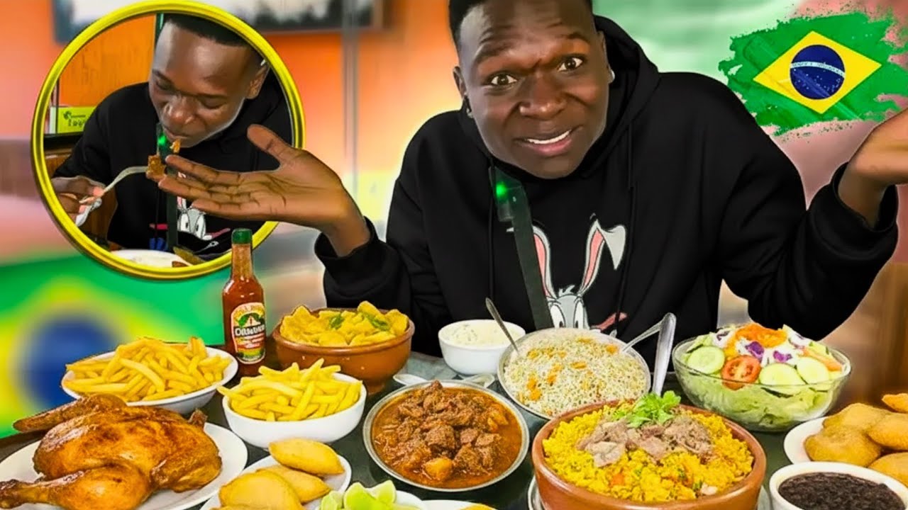 COMENDO VACA ATOLADA pela PRIMEIRA VEZ - A minha viagem ao Brasil Ep. 43