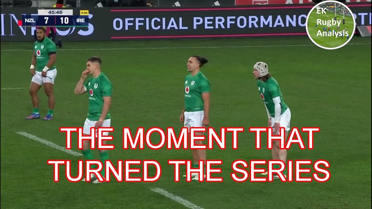 Rugby Analysis: The moment Ireland took control of the All Blacks Series/Sexton's so good.