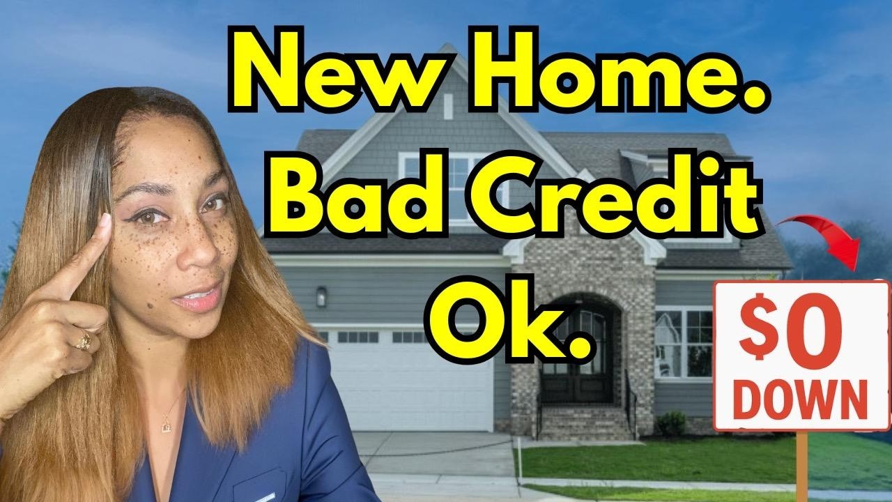 How To Buy A New Home With No Job, 0 Money Down And Bad Credit! ✅