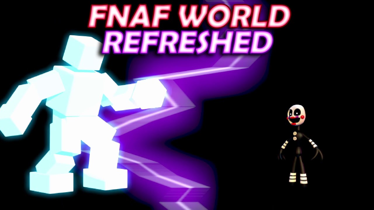 FNaF World Refreshed: Hard Mode Ending [VS Animdude] (V1.6)