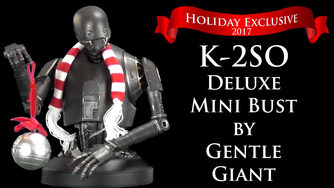 Holiday Exclusive 2017: K-2SO Deluxe Mini Bust by Gentle Giant