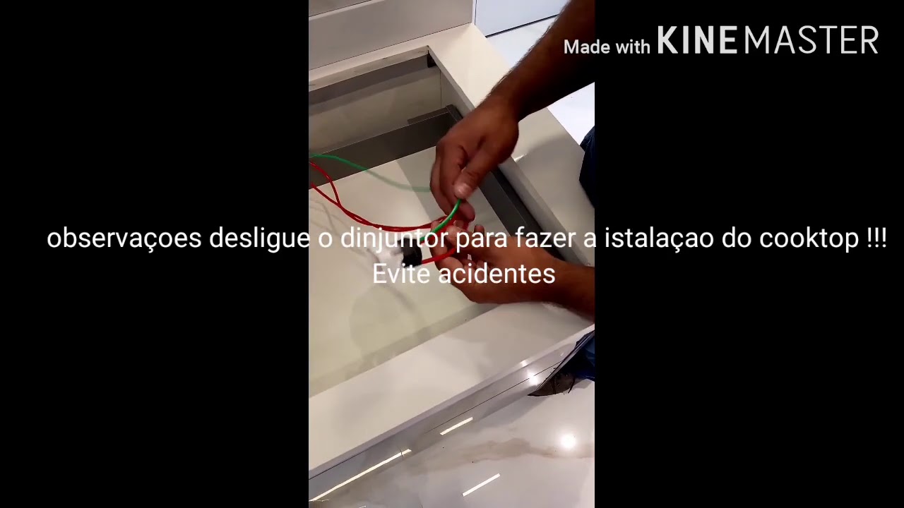 Instalação do fogão cooktop eletrolux indution ie60p