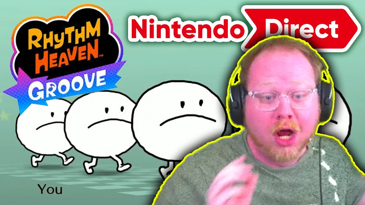 THIS IS A DREAM COME TRUE | Nintendo Direct Reaction (RHYTHM HEAVEN GROOVE)