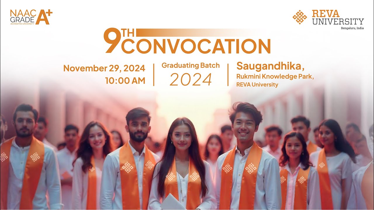 REVA University - 9th Convocation 2024