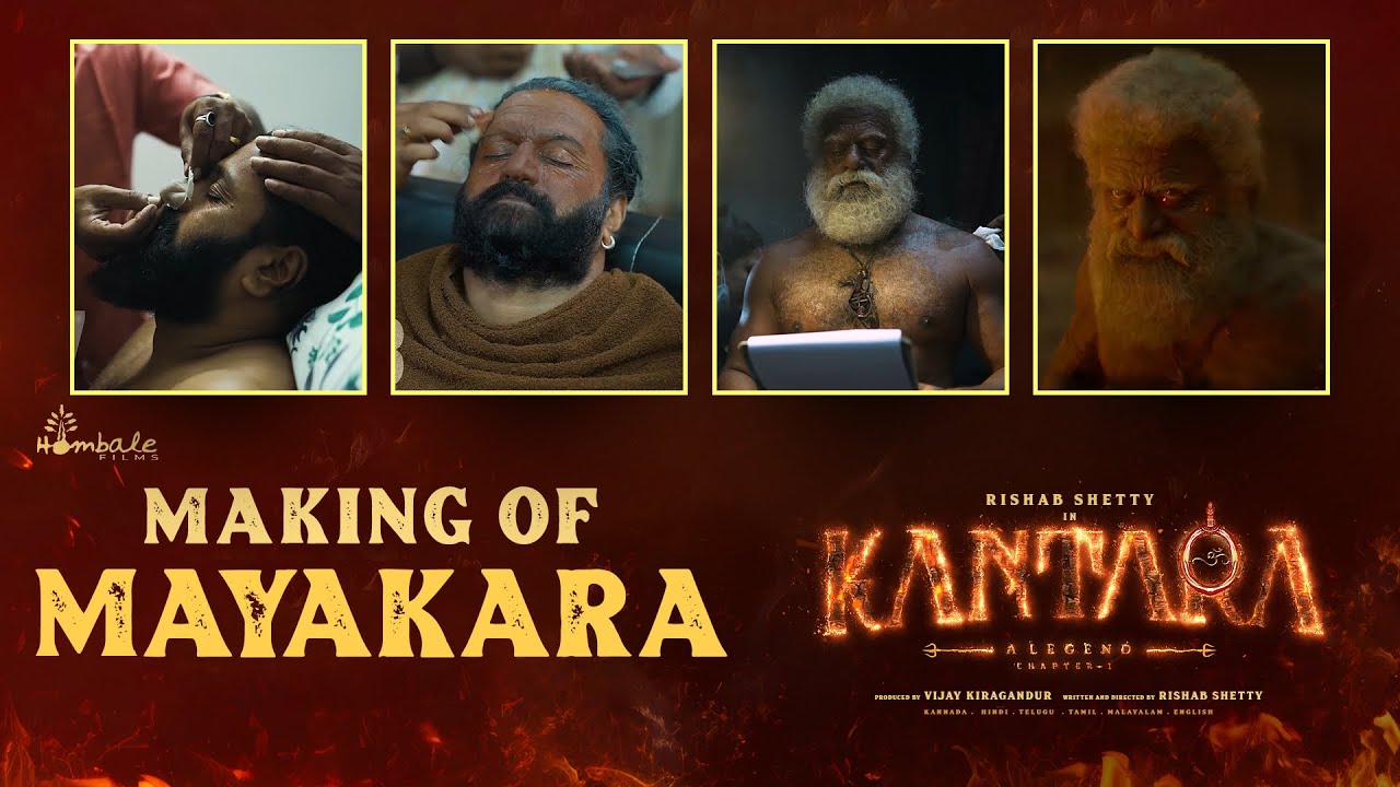Making of Mayakara &ndash; Rishab Shetty&rsquo;s Makeover | Kantara Chapter 1 | Vijay Kiragandur | Hombale Films