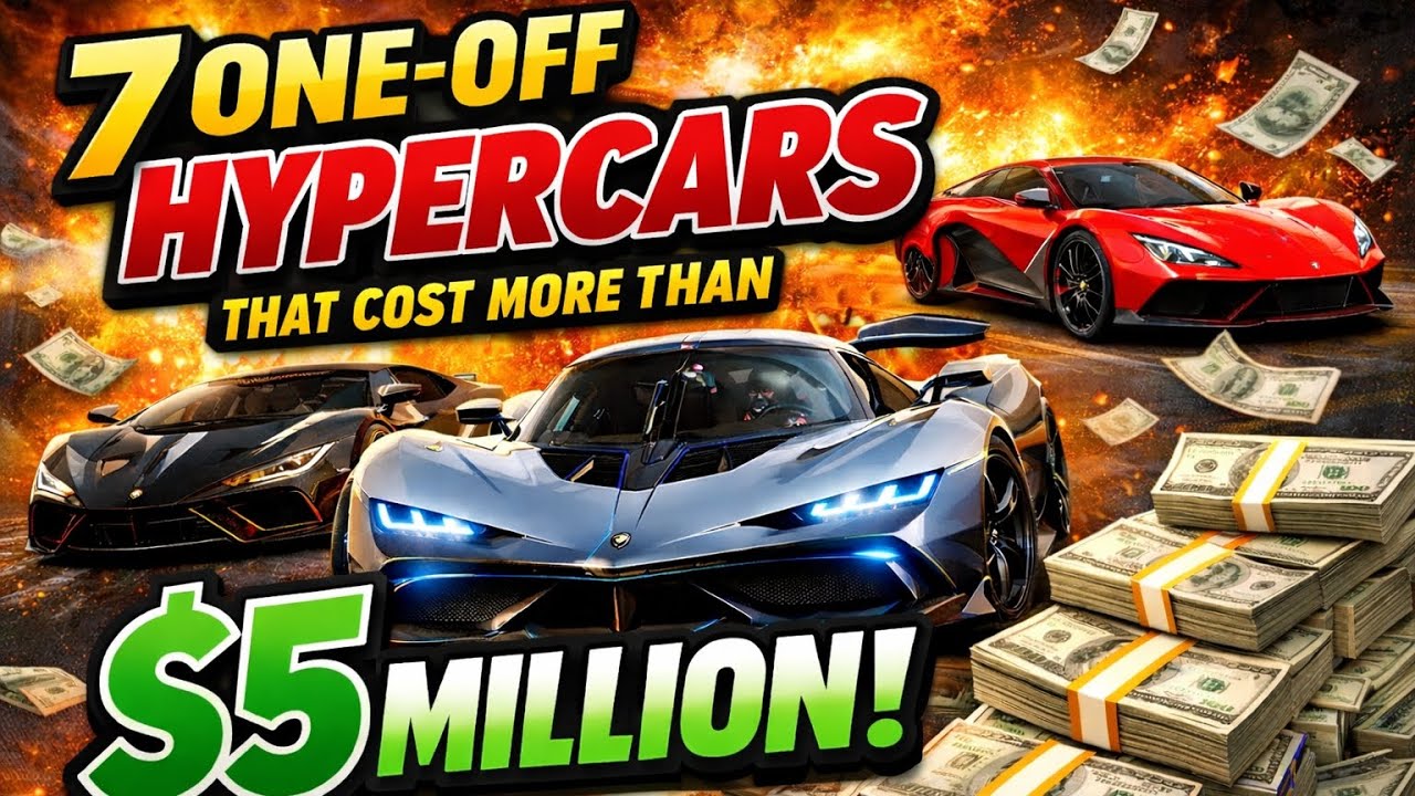 7 Ultra-Exclusive Hypercars That Cost Over $5 Million