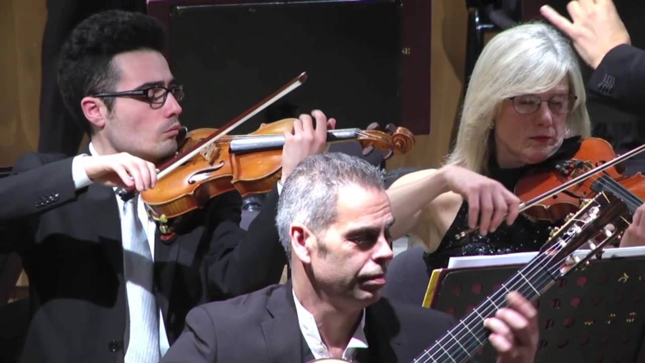 Castelnuovo Tedesco Concerto op 99 (complete) for guitar and Orchestra Marco Salcito guitar