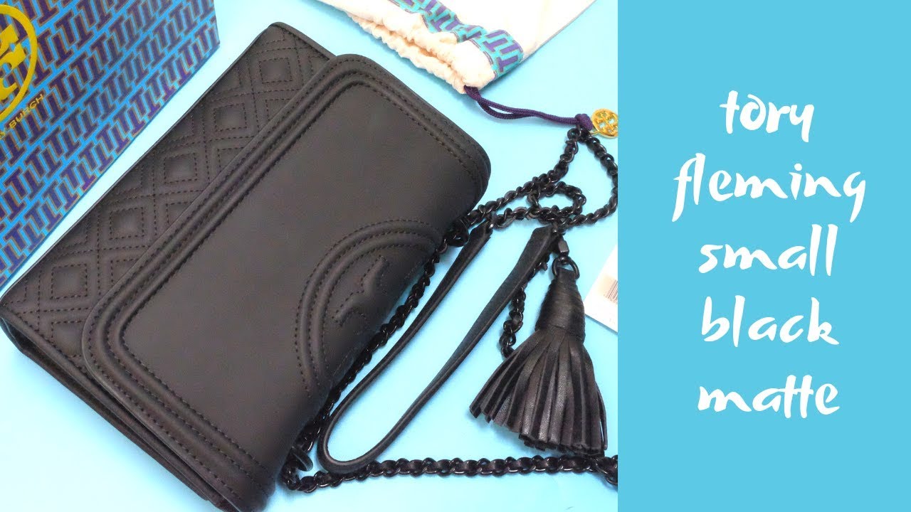 Tory Burch Fleming Small Black Matte | #Unboxing Ep. 8