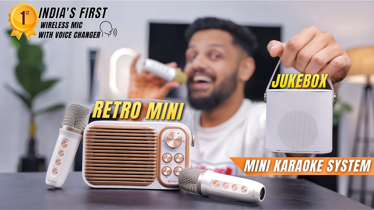 Mini Karaoke Speaker Ever Tried ! Toreto Retro Mini & Jukebox⚡️