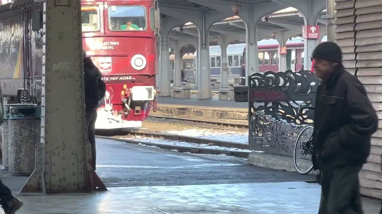 Gara de Nord București 2.02.2023 ora nouă jumătate