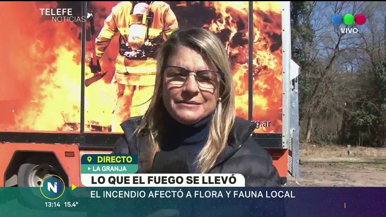 Incendios en Córdoba: fuego arrasador en La Granja