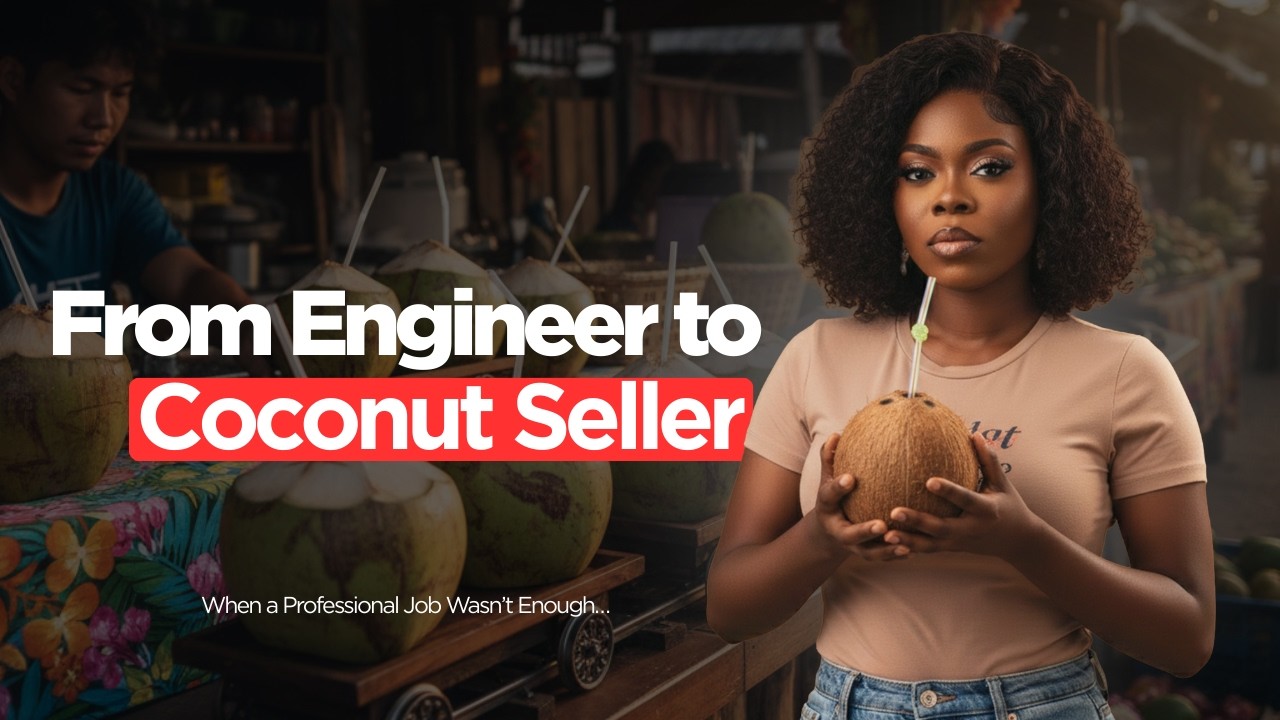 YOU WON'T BELIEVE HOW MUCH THIS COCONUT SELLER MAKES IN A MONTH!