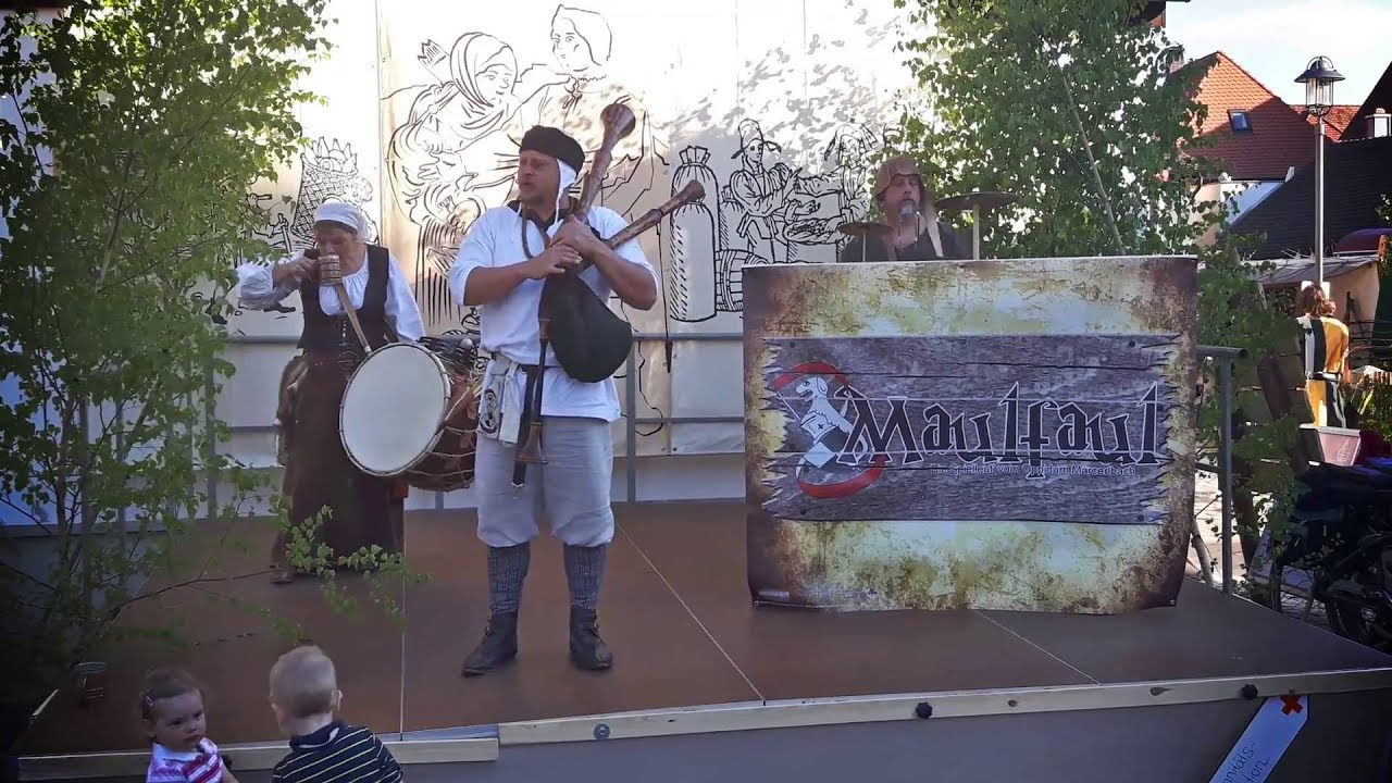 Oppidum Marcerelbach Maulfaul Marktfest Markt Erlbach 2016