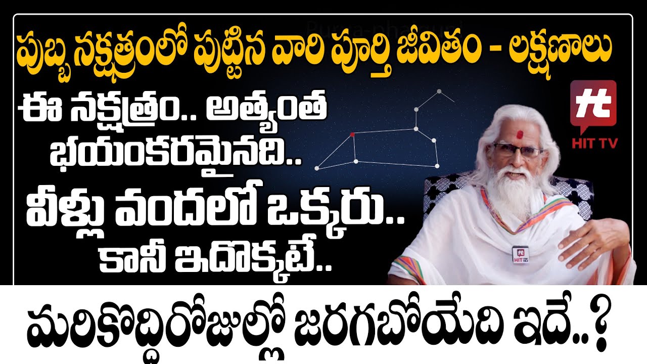 పుబ్బ నక్షత్రం - నక్షత్రాలు వాటి ప్రభావాలు | Pubba Nakshatra Characteristics In Telugu | Hit TV