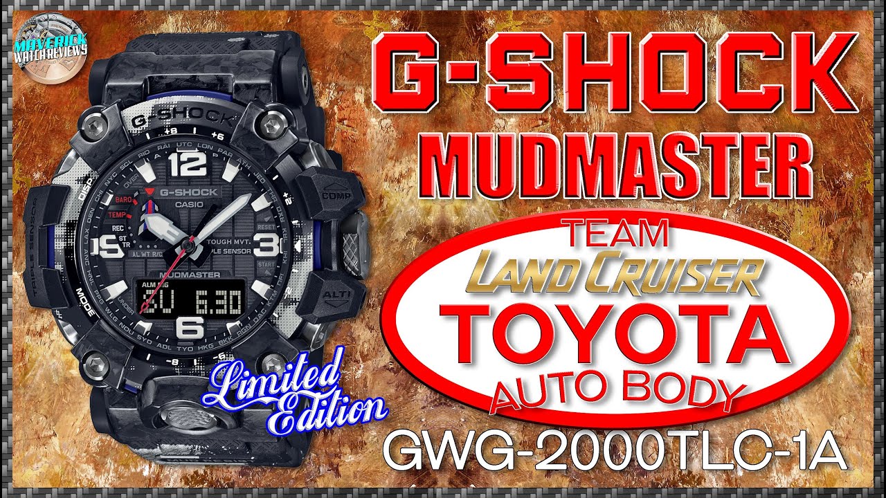 Самый прочный G? | G-Shock Mudmaster Team Land Cruiser Toyota Auto Body GWG-2000TLC-1A Распаковка...