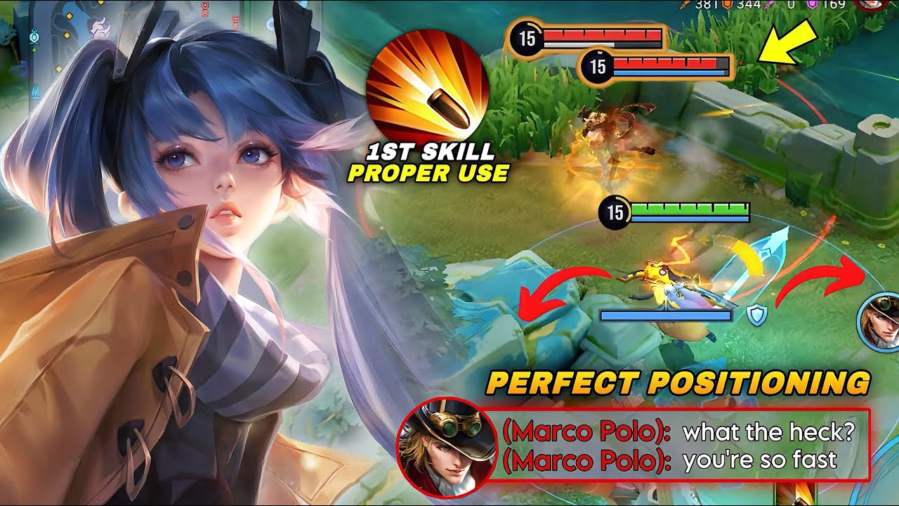 HOW TO USE LADY SUN 1st SKILL TO HAVE A PERFECT POSITION IN TEAMFIGHTS! | LADY SUN BUILD & ARCANA
