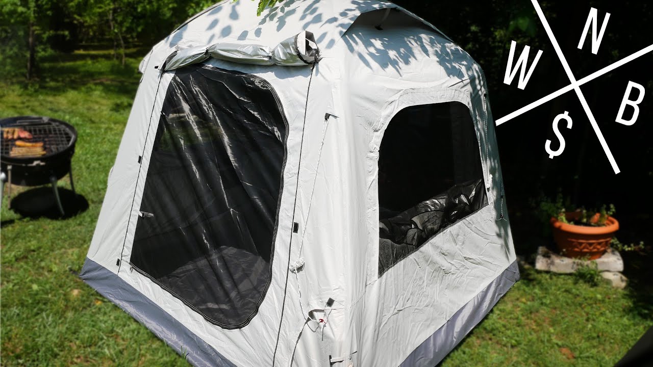 Automatic Inflatable Camping Tent - Unboxing & Review